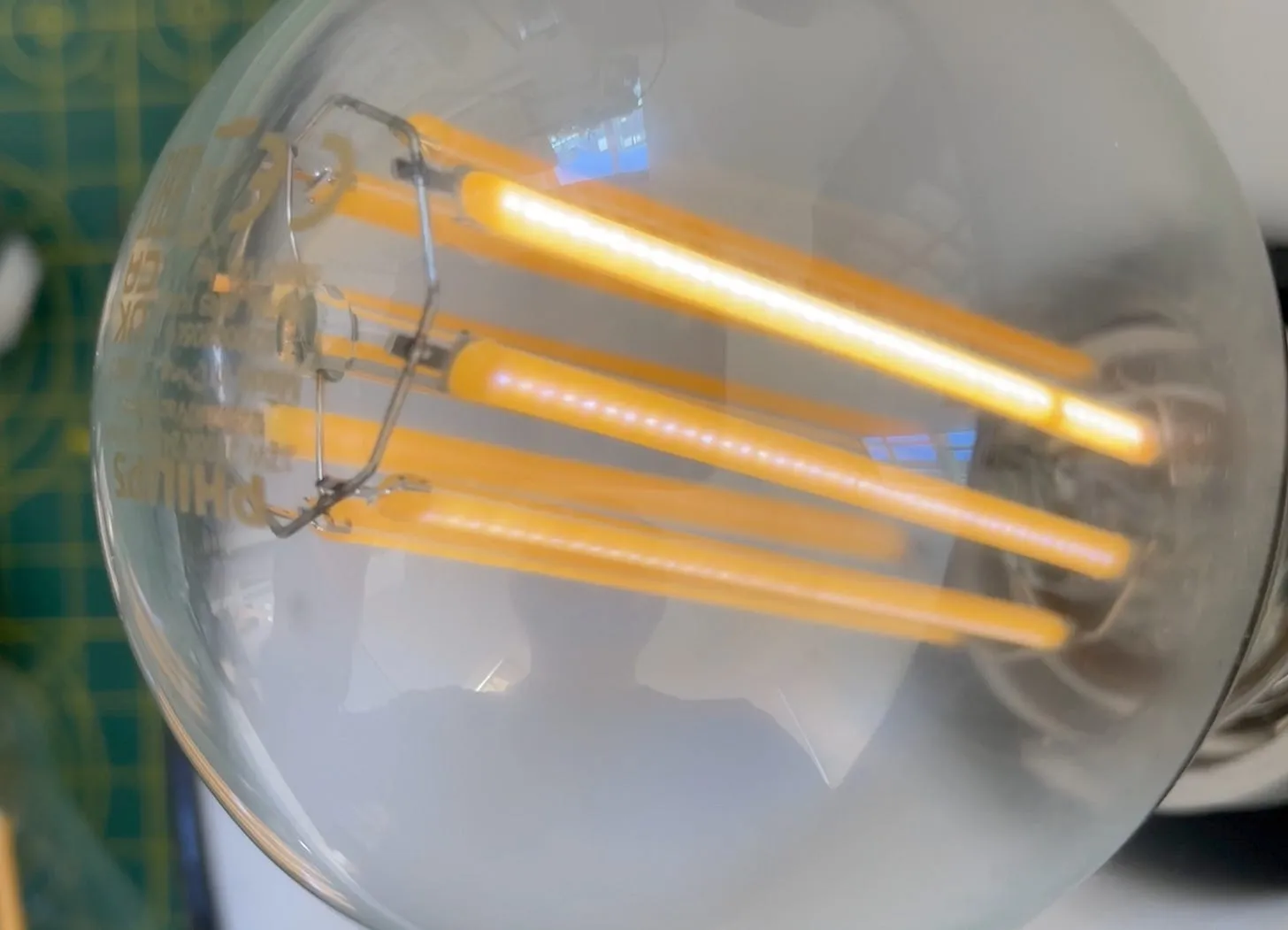 This is not a happy lightbulb…