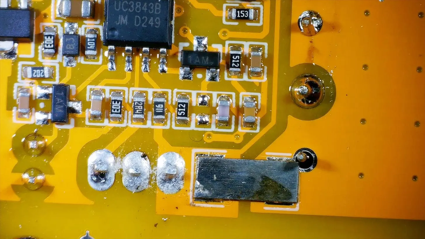 I thought my soldering was bad…