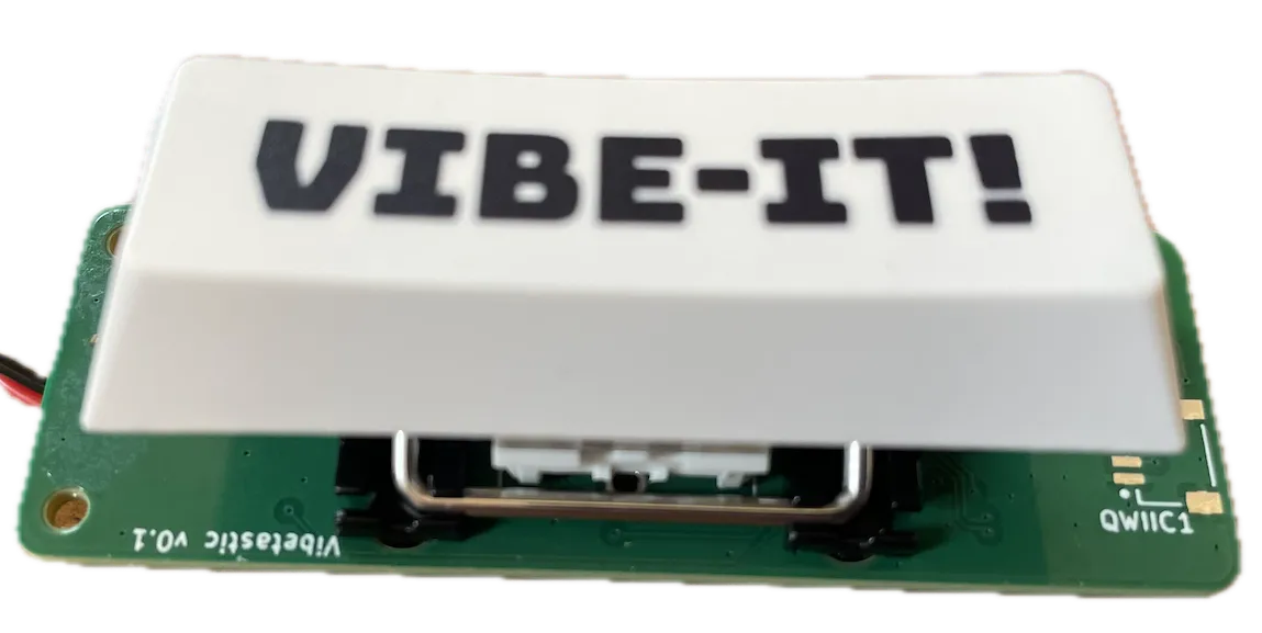 This is all you need - a “Vibe it” button