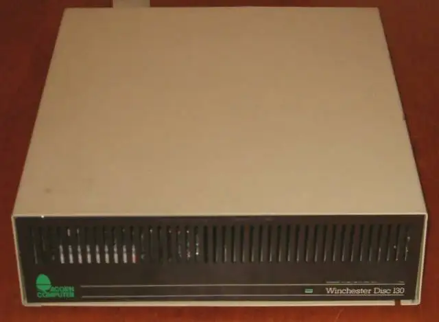 This looks like the hard disk we had in the computer lab, but I'm not completely sure