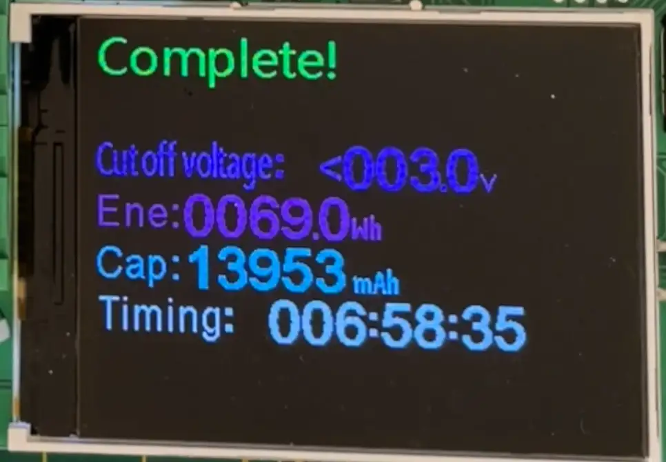 Second Results - 14,000mAh