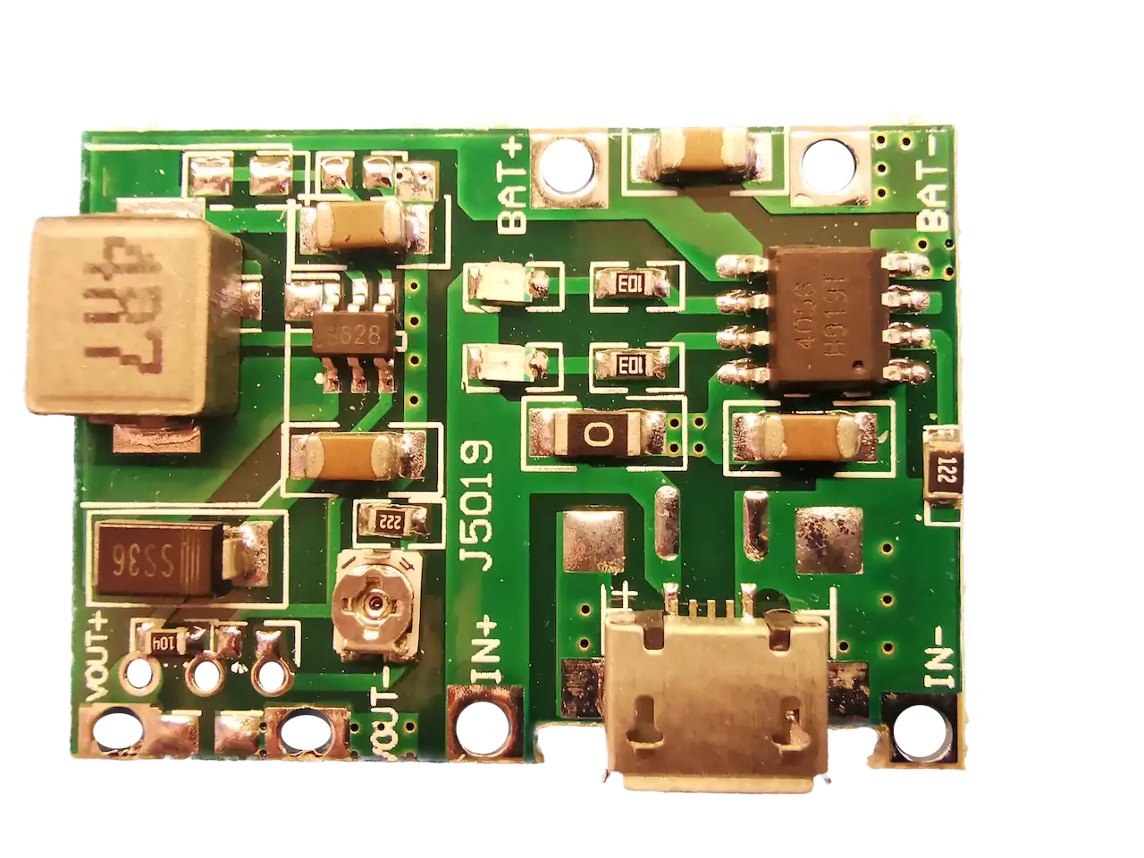 TP4056 And Boost Circuit