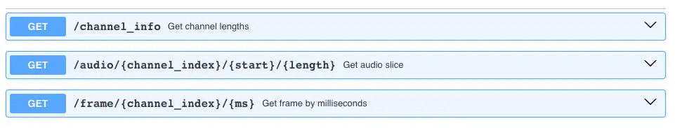 Web Server Endpoints