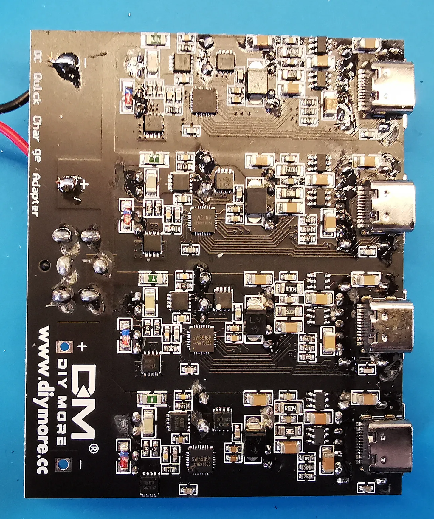 USB-C Power Board Bottom