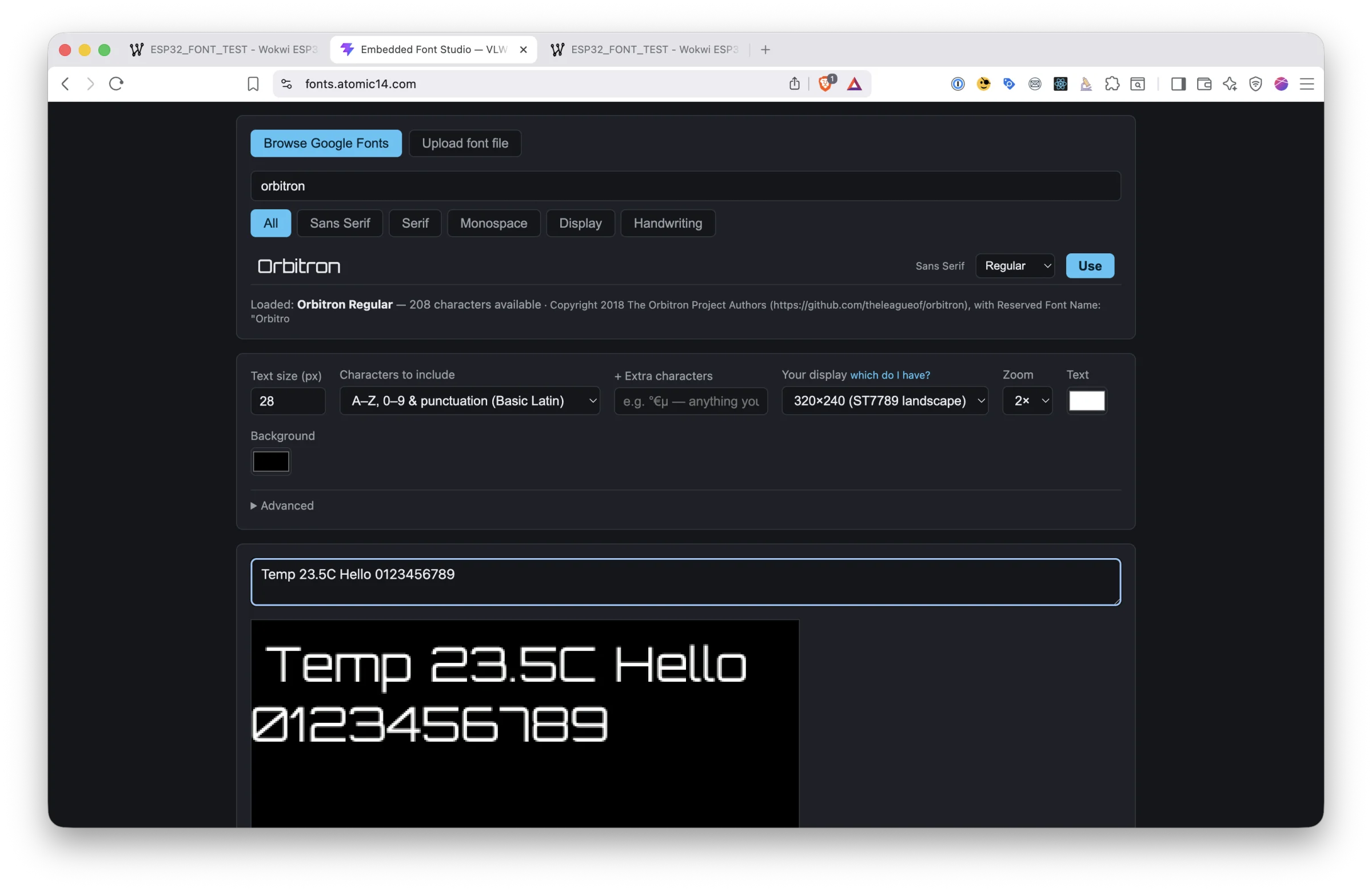 Embedded Font Studio