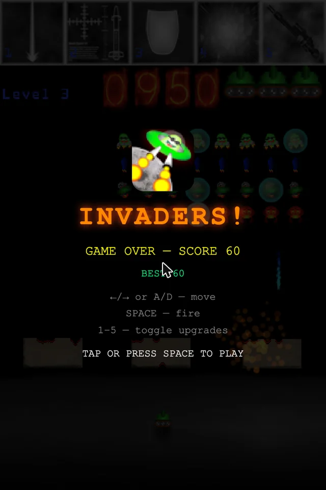 Game over - you'll see this a lot